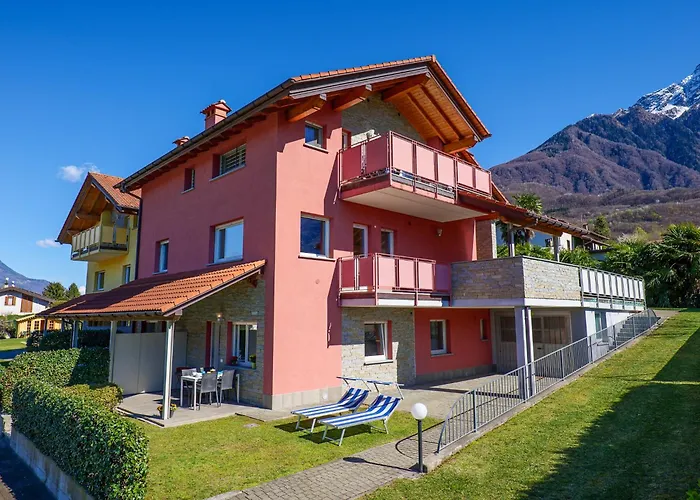 Apartment Rose Rossa Larissa Garten Eg Colico