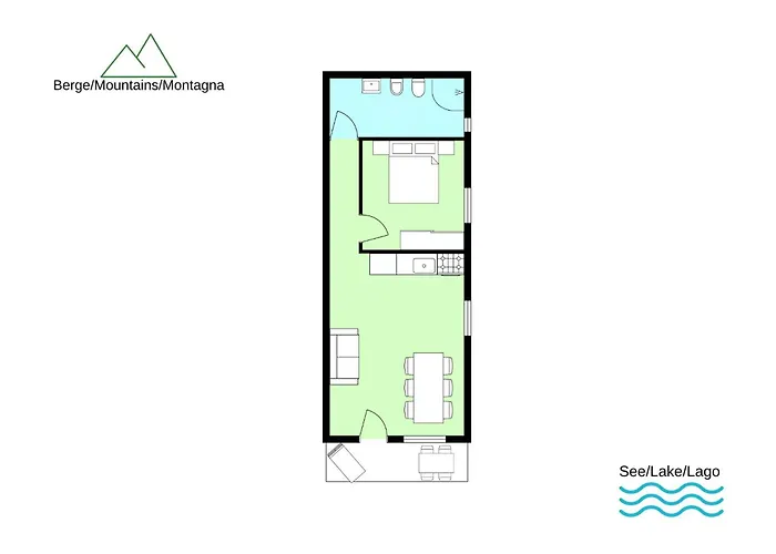 Appartement Rose Rossa Larissa Garten Eg *